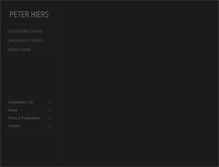 Tablet Screenshot of peterhiers.com